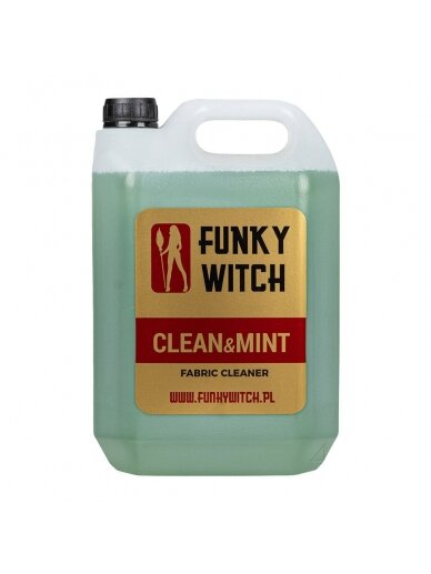 FUNKY WITCH Clean&Mint Fabric Cleaner (tekstilės valiklis) 2