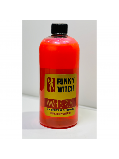 FUNKY WITCH Wash&Posh Shampoo (neutralaus PH automobilio šampūnas)