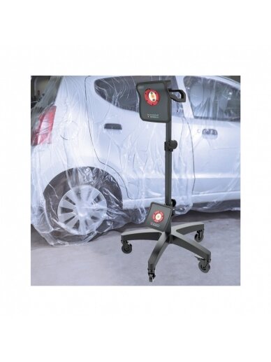 Scangrip Wheelstand stovas su ratukais 1