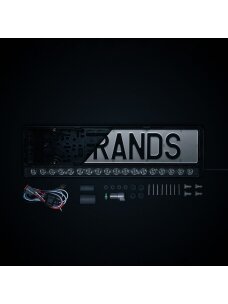 Strands NUUK E-LINE Numerio rėmelis su LED BAR