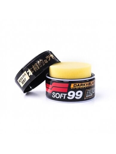 Vaškas SOFT99 Dartk & Black Wax 300ml